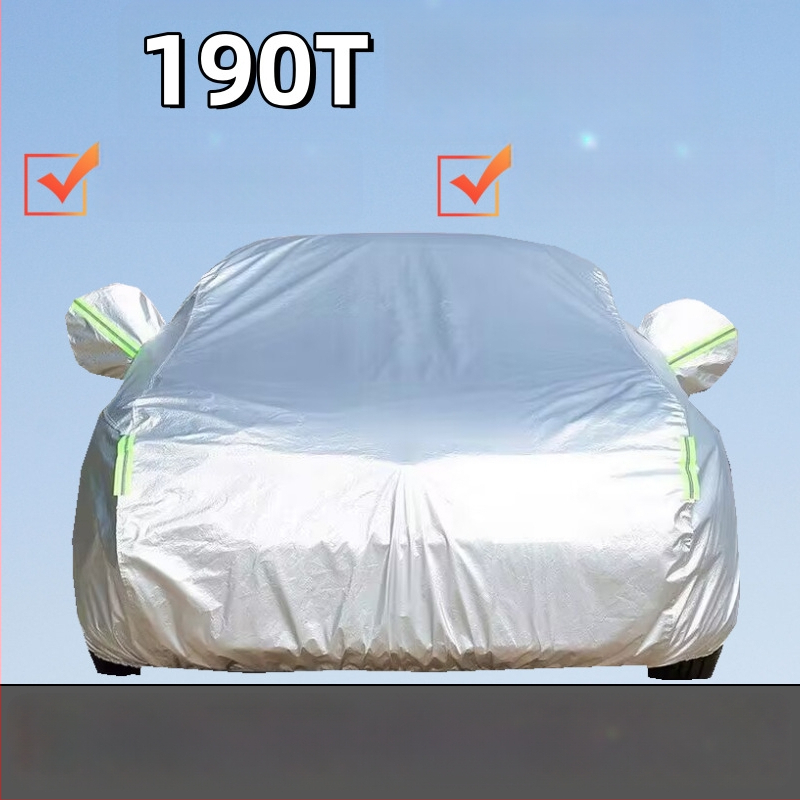 Univerzalna navlaka za automobil od 190T poliesterske Oxford tkanine, zaštita od sunca i kiše