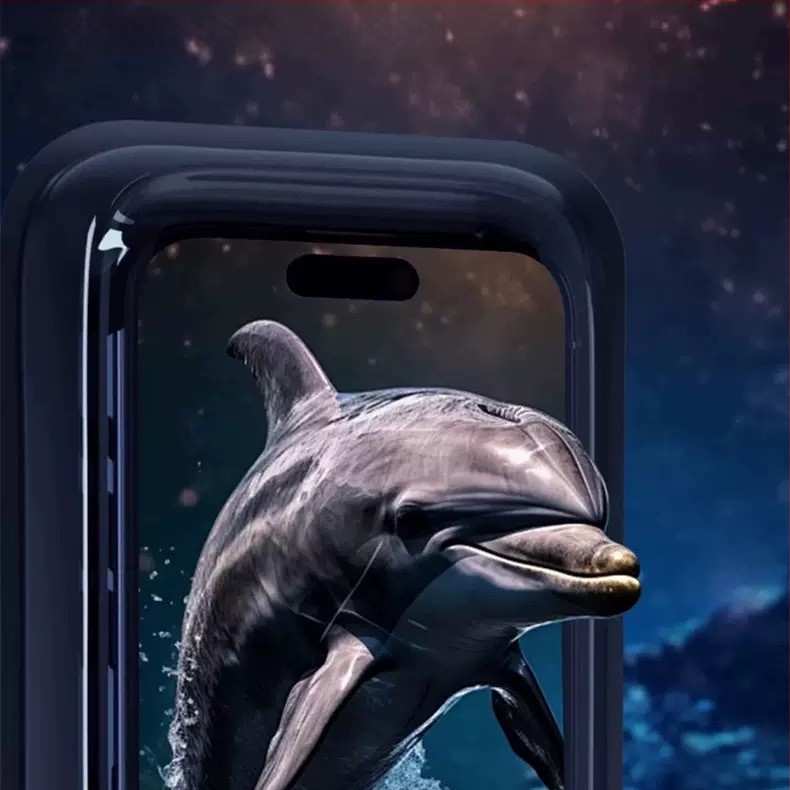 PVC vodootporna torbica za telefon s osjetljivim zaslonom, prozirna crossbody torbica za telefon za dostavljače