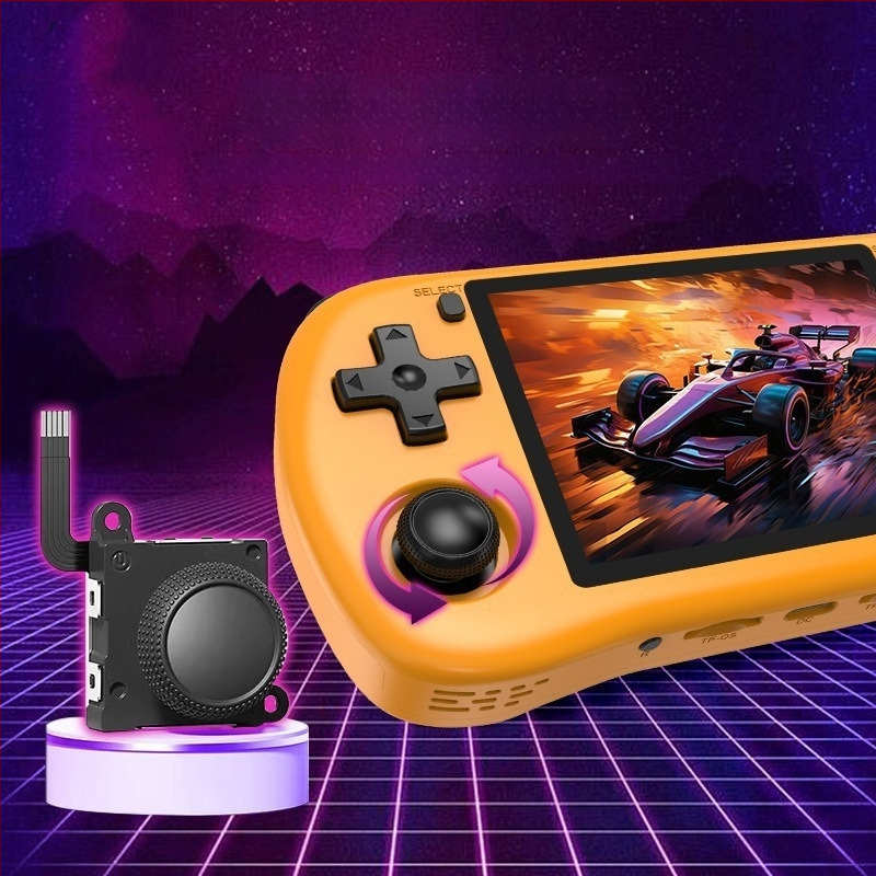 Powkiddy X35H prijenosna retro konzola za igranje s horizontalnim zaslonom, otvoreni kôd, GBA joystick