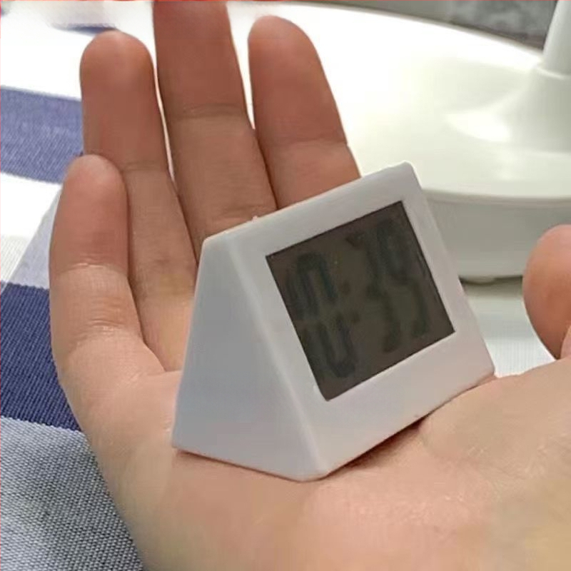 Mini prijenosni stolni sat – sladak, tih, kompaktni digitalni sat s velikim brojevima