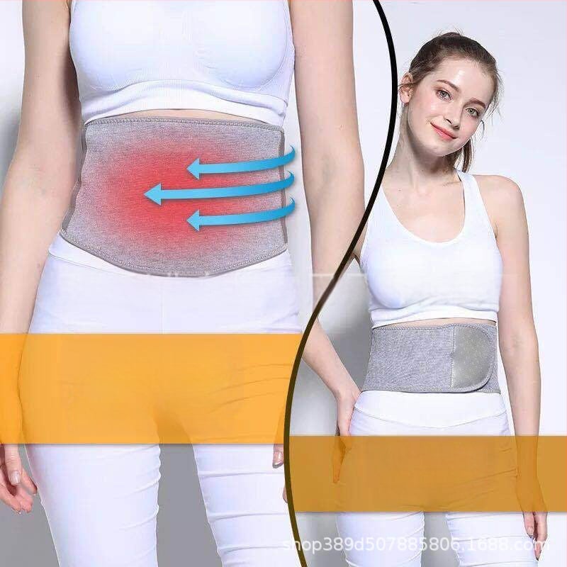Unisex pojas za zagrijavanje struka i trbuha, zaštita pupka, zadržavanje topline, spandeks