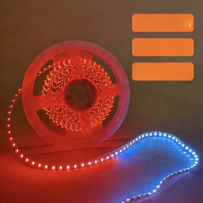 Izuzetno uski LED RGB svjetlosni trak s jednim kontrolnim točkom, atmosfersko osvjetljenje za gaming sobu i automobil