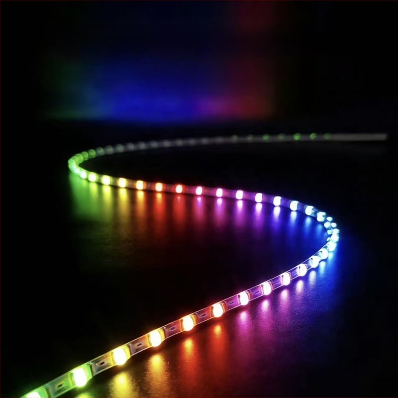 RGB kružno LED ambijentalno svjetlo za ukrašavanje automobila, upravljanje putem aplikacije i daljinskim, duljina 5 m