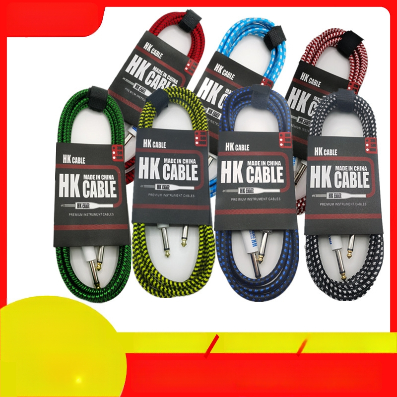Kabel za električnu gitaru, 6,5 mm, dvovodični, muški–muški, za gitaru, bas i mikser
