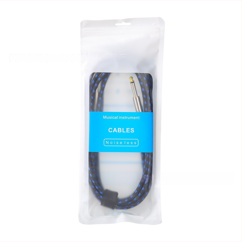 6,5 mm audio kabel, muško–muški, za električnu gitaru i bas, s zaštitom (ekranom), pogodan za pojačalo i mikser