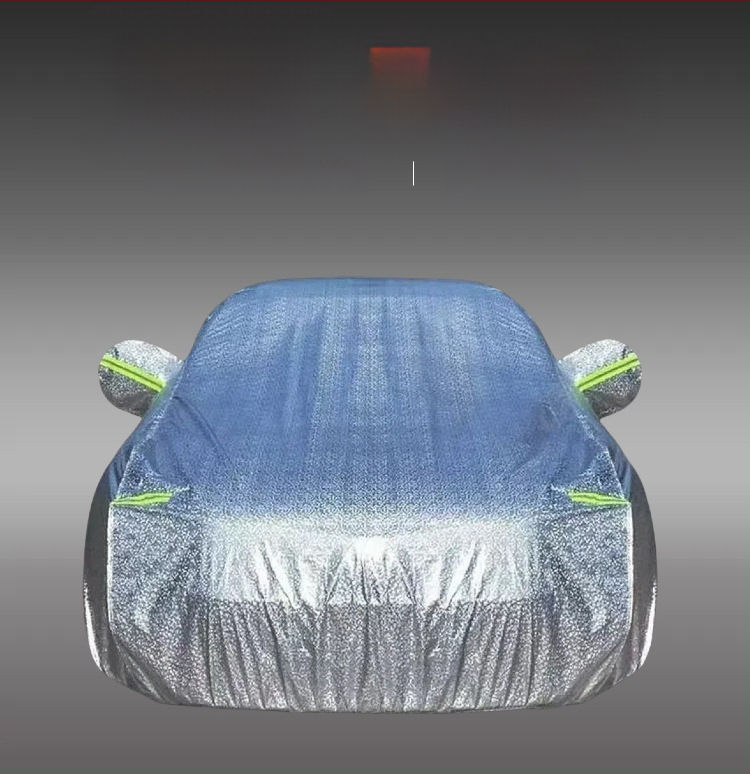 Automobilska navlaka s aluminijskom folijom — zaštita od sunca i kiše, toplinska izolacija, debela, otporna na prašinu, univerzalna za sve sezone