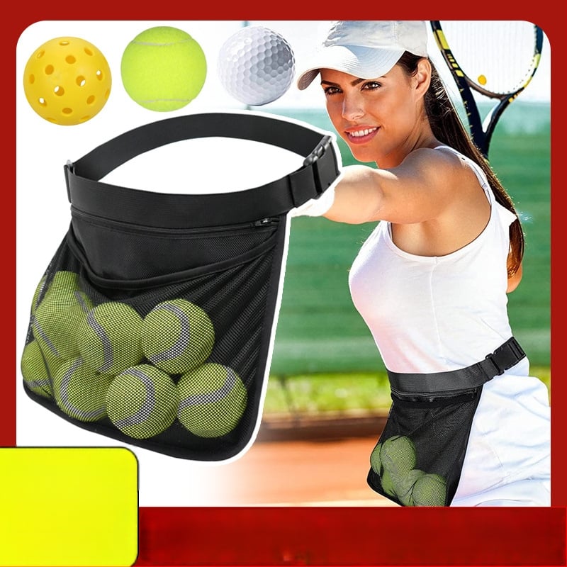 Vanjska torba za tenis lopte s pojasom za pickleball, prijenosna golf torba za pohranu i sportska torba za pohranu lopti