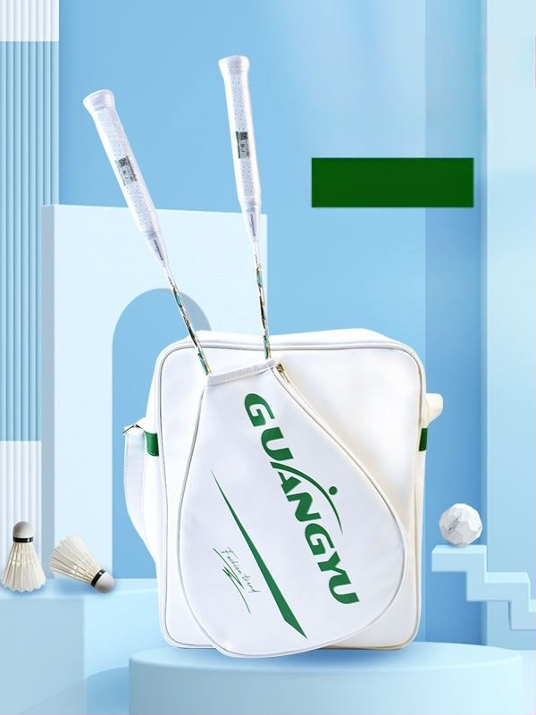 Torba za badminton raketu, unisex, PU kožna sportska torba preko ramena