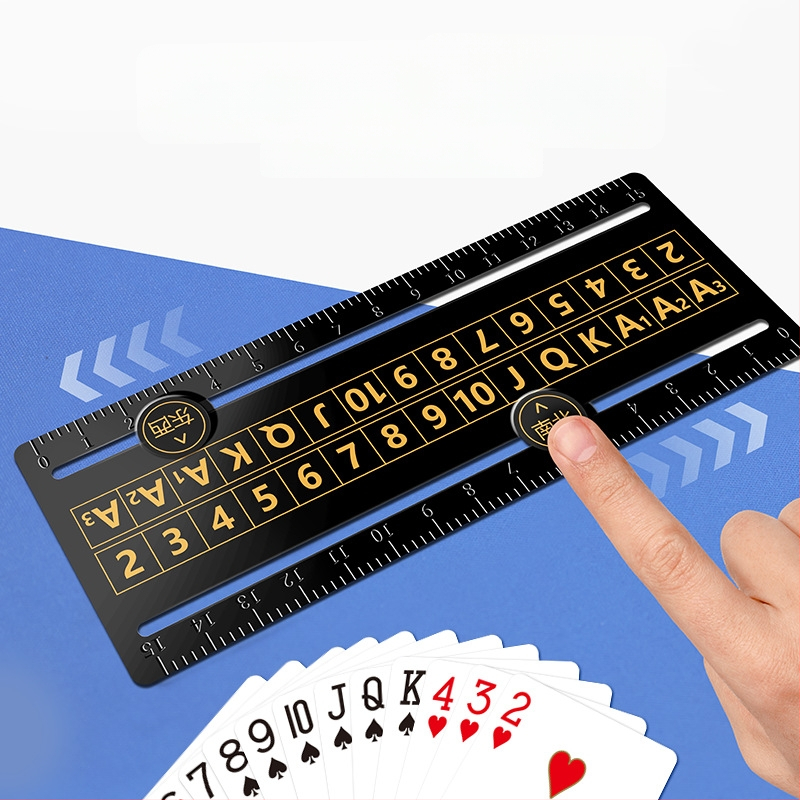 Guandan metalna tablica bodova i registrator karata