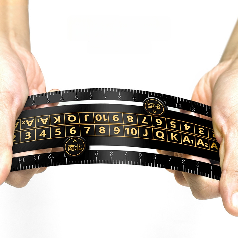 Guandan metalna tablica bodova i registrator karata