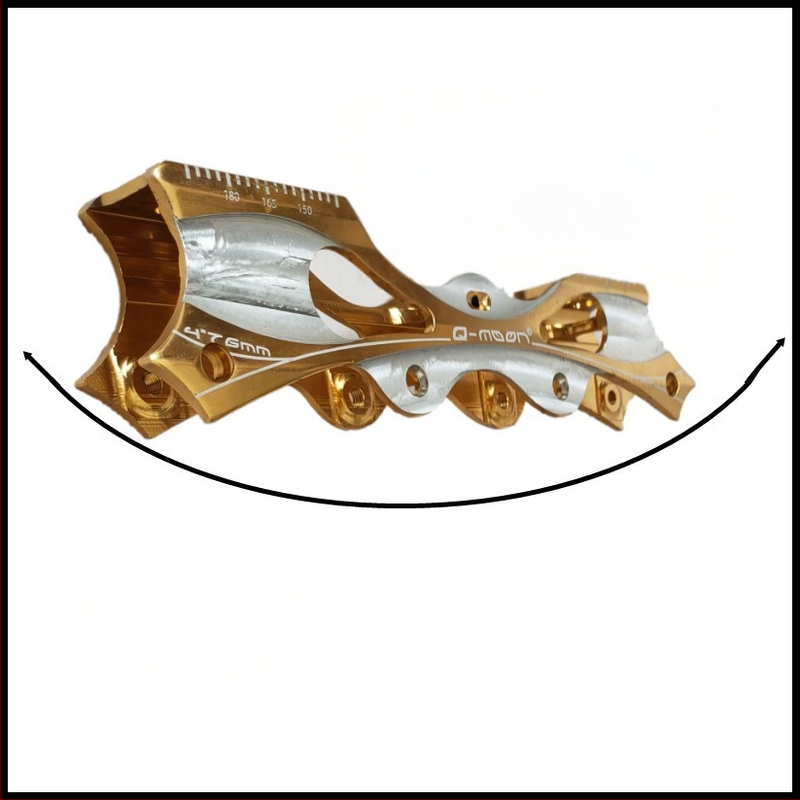 Inline rolke s aluminijskim okvirom i držačem kotača