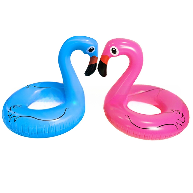 Veliki napuhivani flamingo plivački krug za odrasle