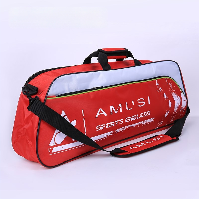 Torba za badminton i tenis, kapacitet 3–4 reketa, torba preko ramena, unisex