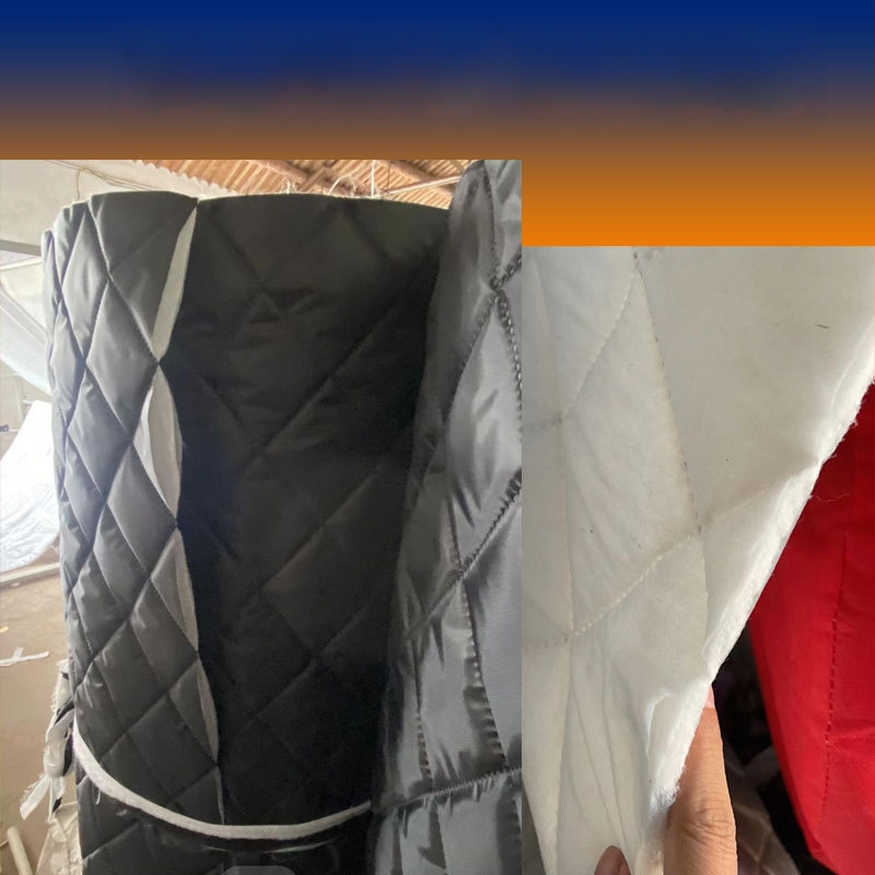 Materijal za navlaku automobila s aluminijskom folijom, ultrazvučno spojeni netkani materijal, trodimenzionalna reljefna pamučna quilt tkanina