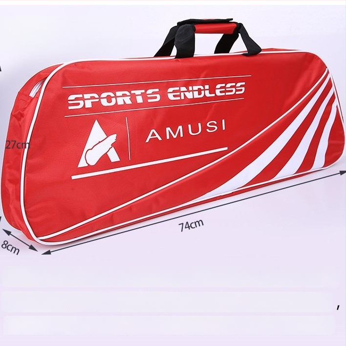 Torba za badminton i tenis za 2–3 reketa, prijenosna torba s jednim ramenskim remenom, za muškarce i žene