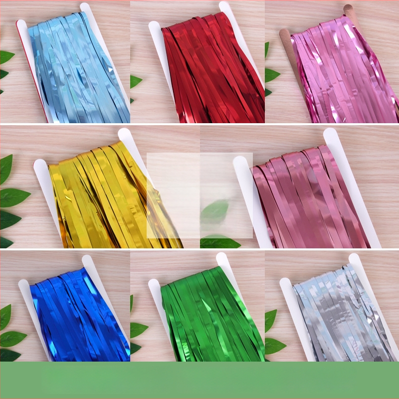 Mat Rain Silk zavjesa, 1×2 m, dekor pozadine za vjenčanje i zabavu
