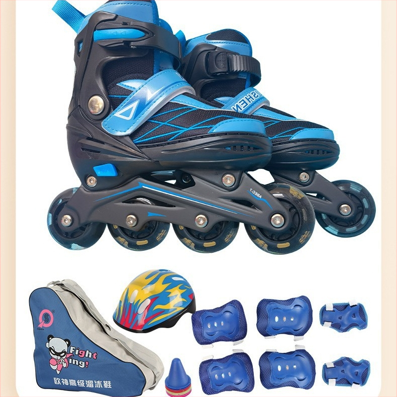 Dječje inline skije za djevojčice – autentične za početnice, brzinsko klizanje, PU kotači