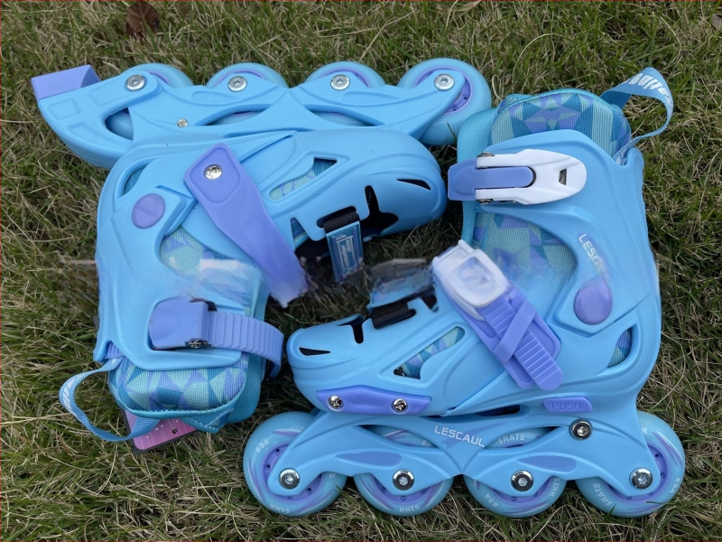 Dječje prilagodljive inline skije za početnike, preporučuje trener, unisex
