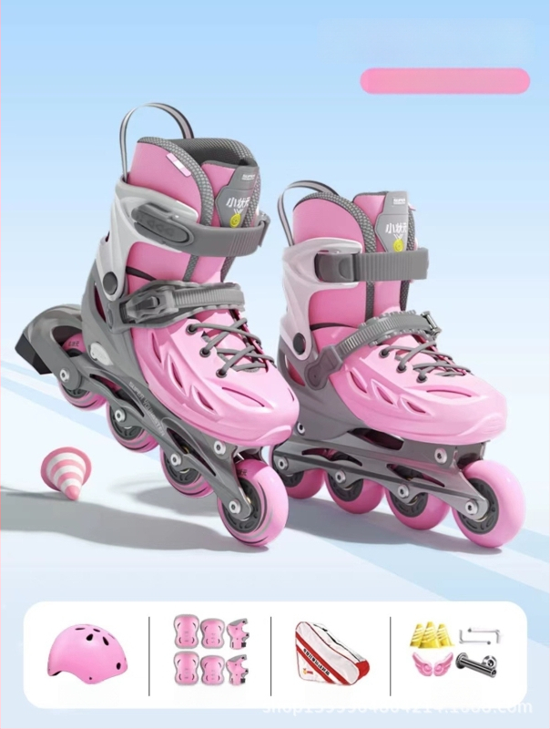 Dječje inline patike s čvrstim kućištem, za početnike, unisex