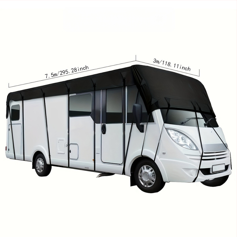 Pokrov za RV od 210D Oxford platna – vodootporan, otporan na prašinu, zaštita od sunca za kamp-kućicu i prikolicu