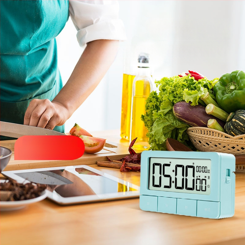 Deli 8841 Tiši timer s alarmom za učenje, pripremu ispita, kuhinju i ured