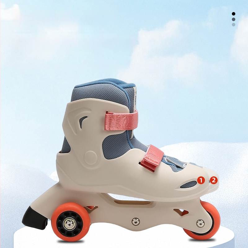 Dječje inline skates s podesivim veličinama za dječake i djevojčice, za početnike, dva u jedan, protuklizne vanjske cipele