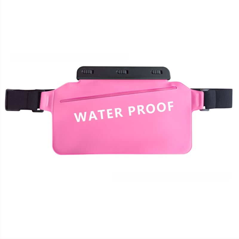 PVC vodootporna torbica za pojas za rafting i plažu, IPX8 vodootporna kutija za telefon s velikim kapacitetom