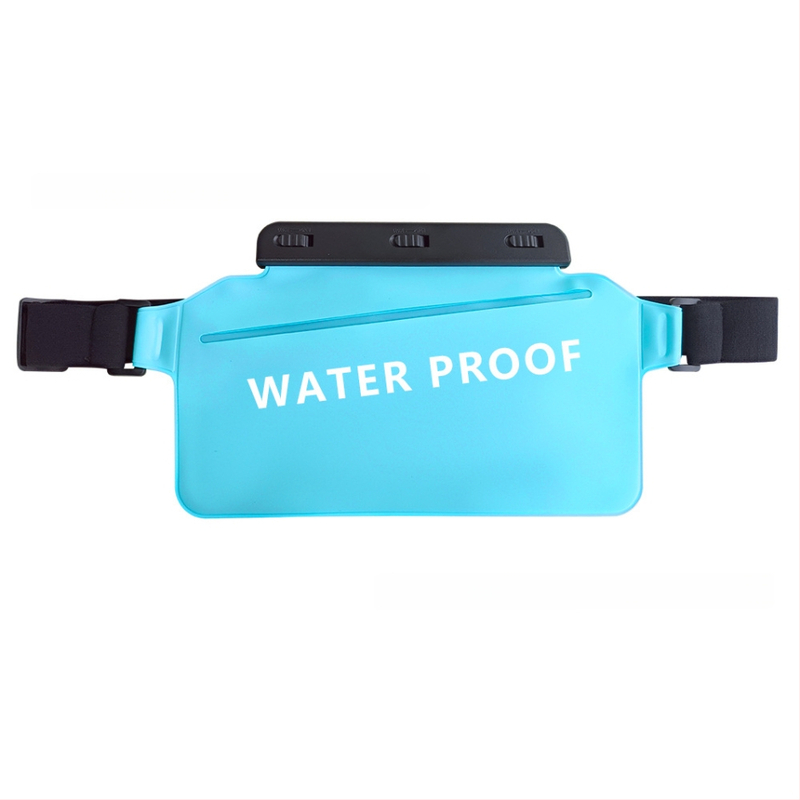 PVC vodootporna torbica za pojas za rafting i plažu, IPX8 vodootporna kutija za telefon s velikim kapacitetom