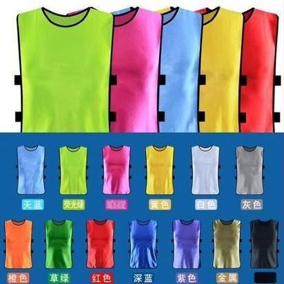 MAICCA Odrasla futbal trening vesta, poliester, ljeto, unisex, uzorak za tiskanje
