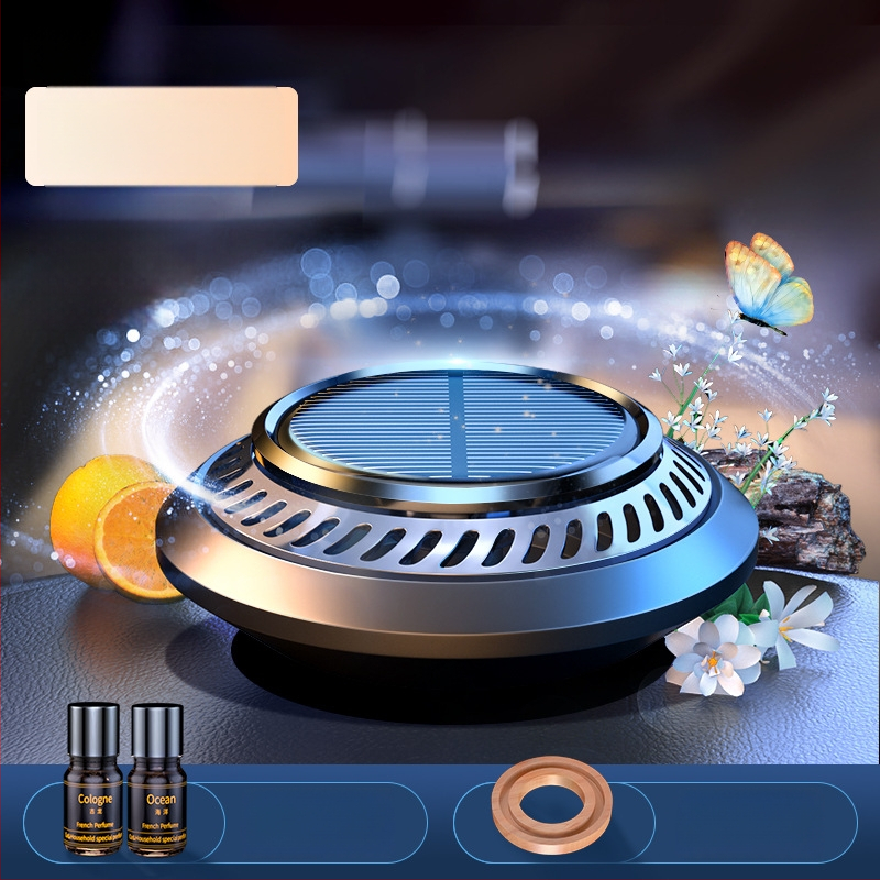 Ornament aromaterapeutic pentru mașină cu parfum de iasomie, suport metalic pentru parfum, montaj pe scaun, eliminare a mirosurilor și a formaldehidei