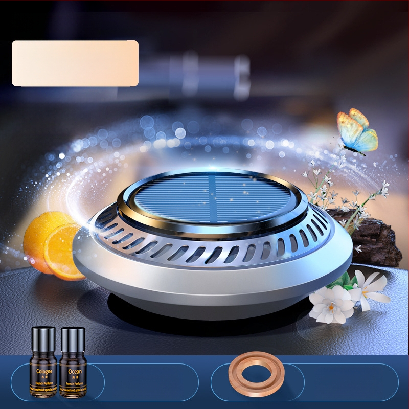 Ornament aromaterapeutic pentru mașină cu parfum de iasomie, suport metalic pentru parfum, montaj pe scaun, eliminare a mirosurilor și a formaldehidei