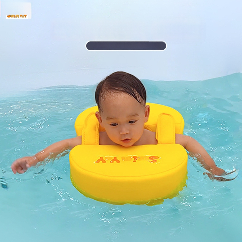 Dječji podlaktni plivački prsten s motivom pingvina, bez nadimanja, Ya006, ekološki materijal