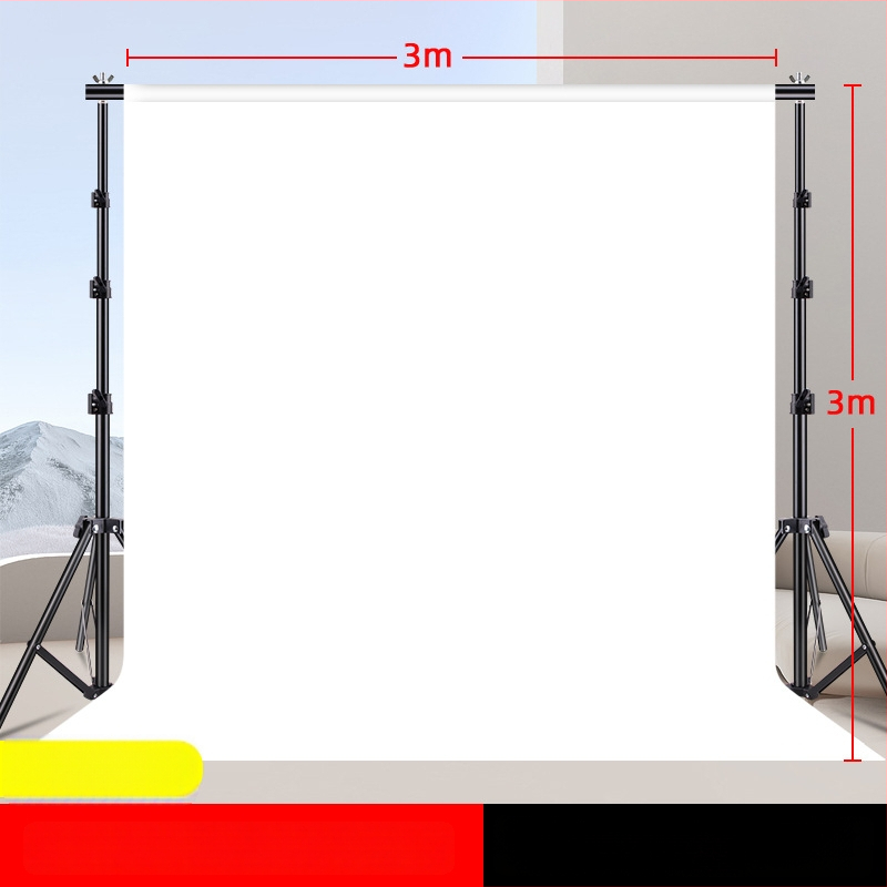 Fundal alb pentru fotografie, țesătură catifelată, 2×3 m