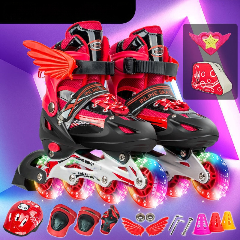 Dječje inline skates s podesivom veličine za dječake i djevojčice, 3–12 godina
