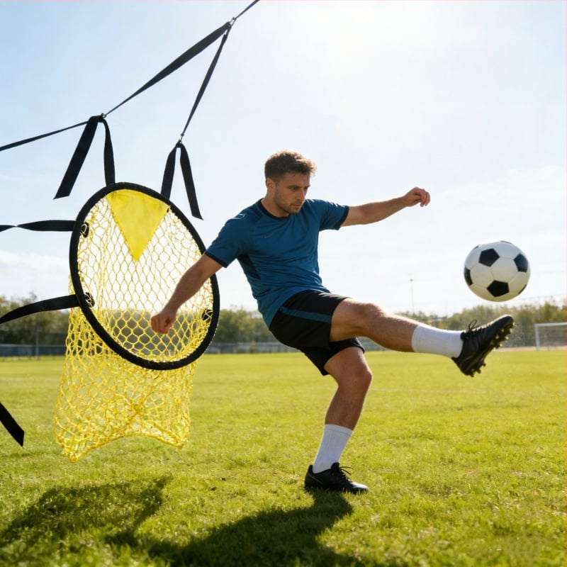 Mreža za gol u nogometu za trening slobodnih udaraca – okvir za ciljanje