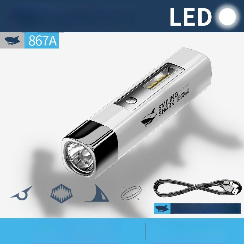 Vanjska ABS LED baterijska svjetiljka, prijenosno osvjetljenje, ultra sjajno mini kamping svjetiljka s fiksnim fokusom