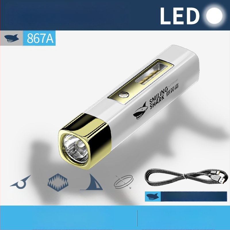 Vanjska ABS LED baterijska svjetiljka, prijenosno osvjetljenje, ultra sjajno mini kamping svjetiljka s fiksnim fokusom