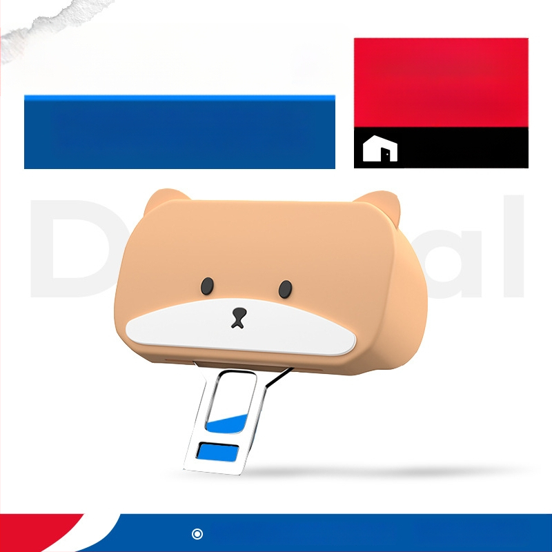 Biztonsági öv védő burkolat, szilikon, modell XJ-085, kompatibilis minden autómodelllel