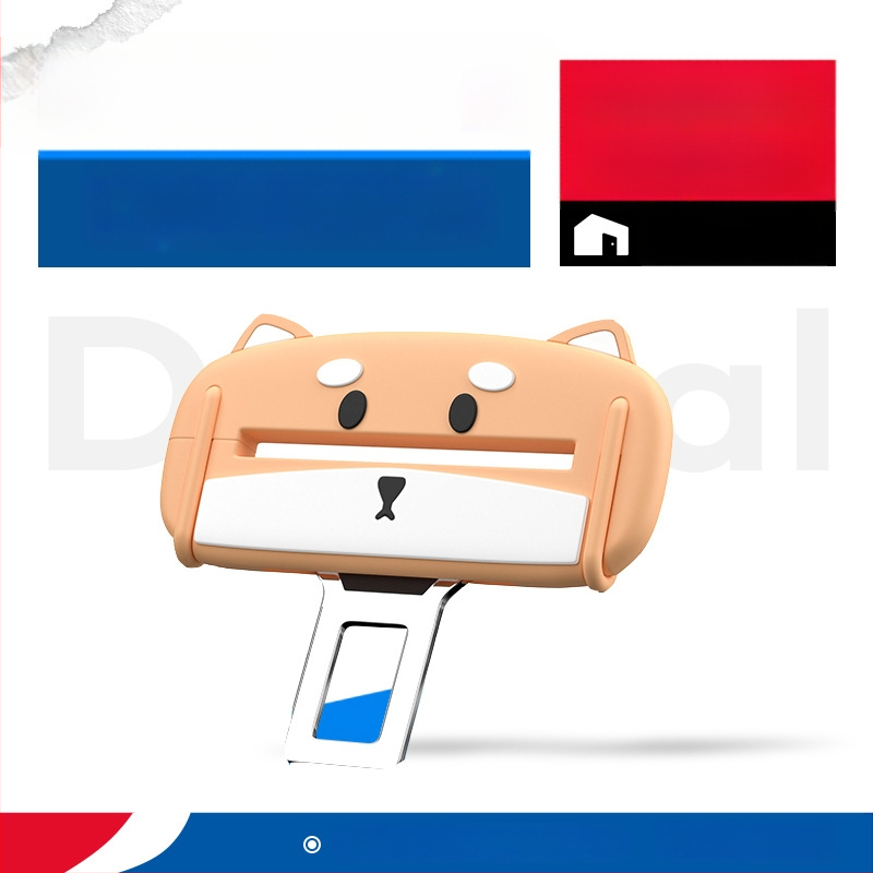 Biztonsági öv védő burkolat, szilikon, modell XJ-085, kompatibilis minden autómodelllel