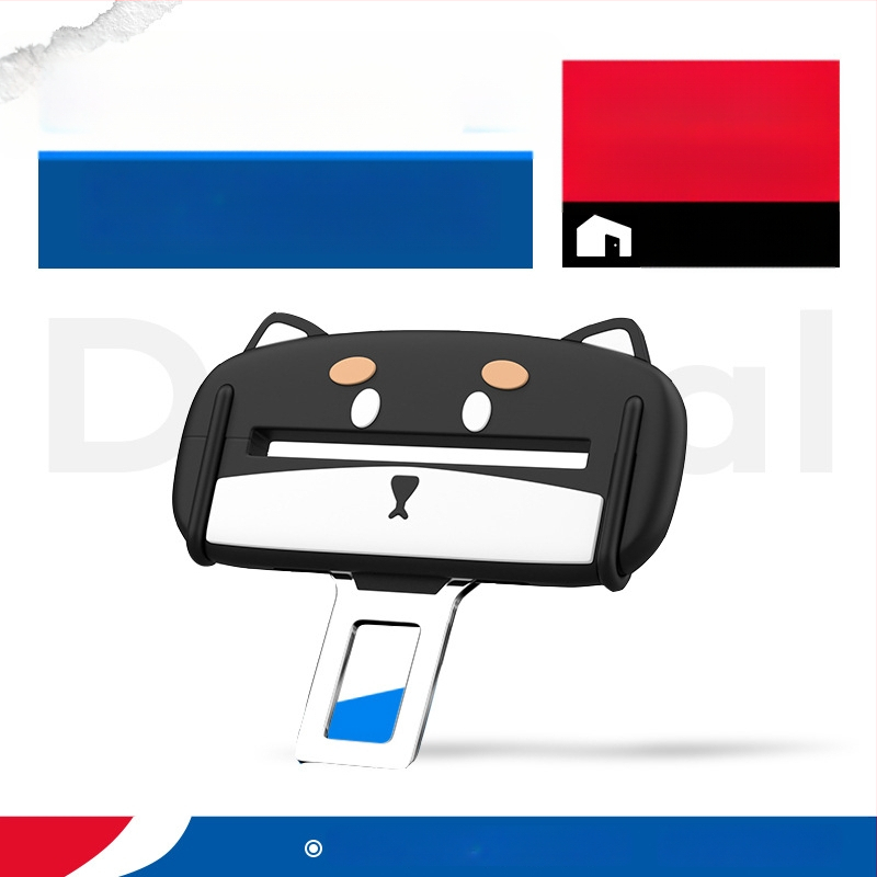 Biztonsági öv védő burkolat, szilikon, modell XJ-085, kompatibilis minden autómodelllel