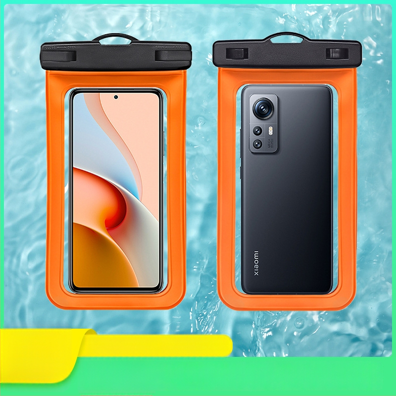 IPX8 vodootporna torbica za telefon s dodirnim zaslonom, za vanjsku upotrebu – plaža, plivanje, rafting, ronjenje