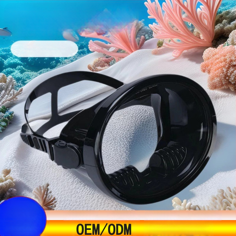 Maska za ronjenje za odrasle s velikim okvirom, HD jasno za slobodno ronjenje i snorkeling