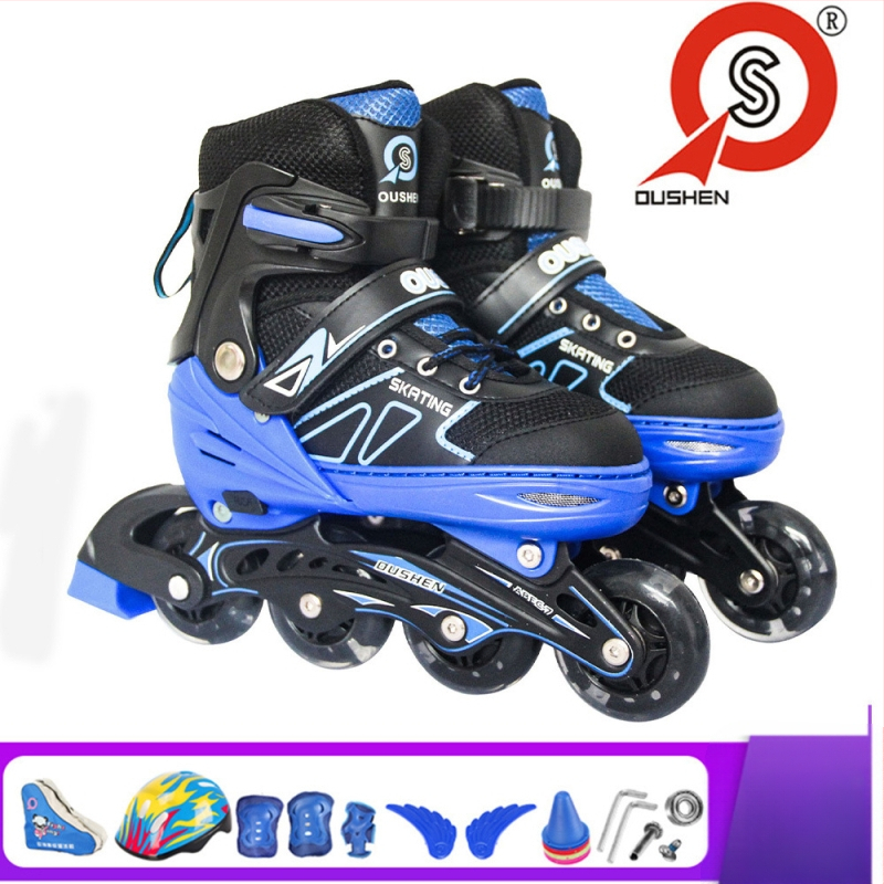 Inline patike za odrasle s potpuno mekom gornjom stranom, prilagodljive brzinske inline patike za djecu i učenike