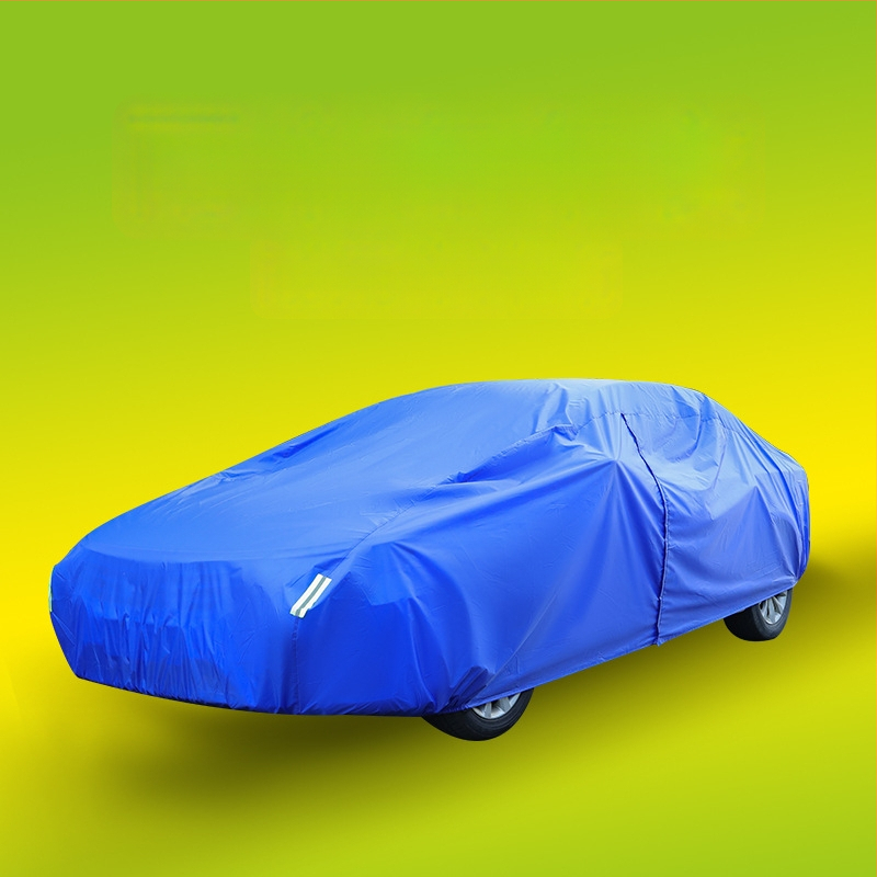 Izdrživi auto pokrivač od Oxford tkanine, potpuno pokrivanje štiti od prašine i kiše za garažu, pogodan za sedan i SUV