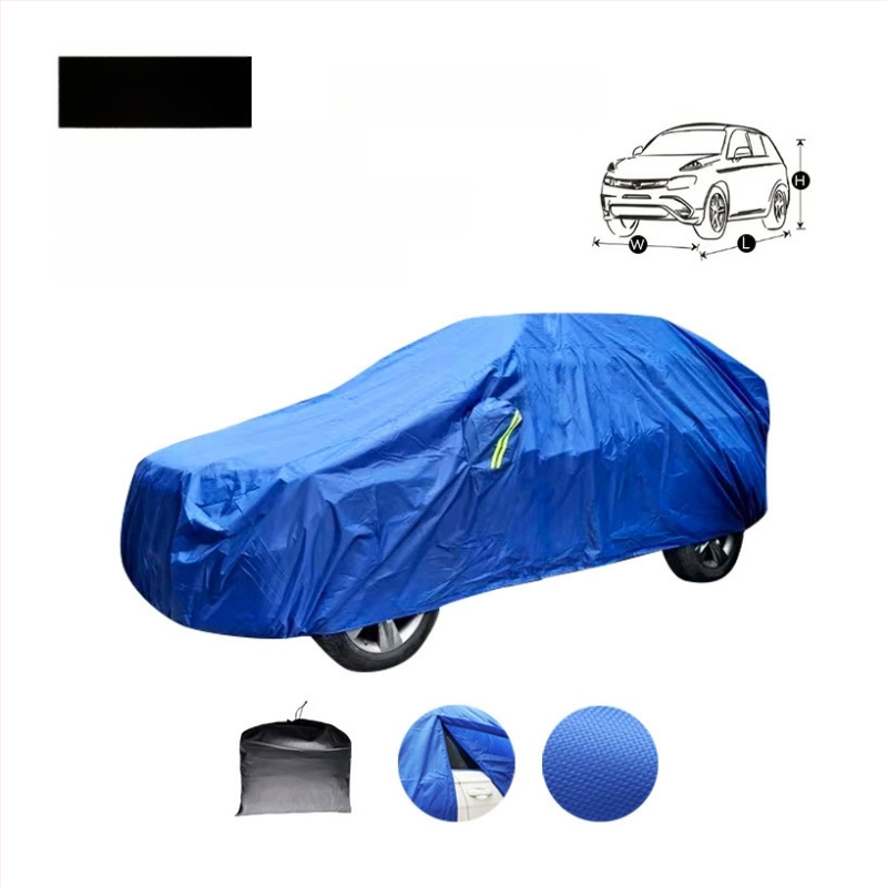 Izdrživi auto pokrivač od Oxford tkanine, potpuno pokrivanje štiti od prašine i kiše za garažu, pogodan za sedan i SUV