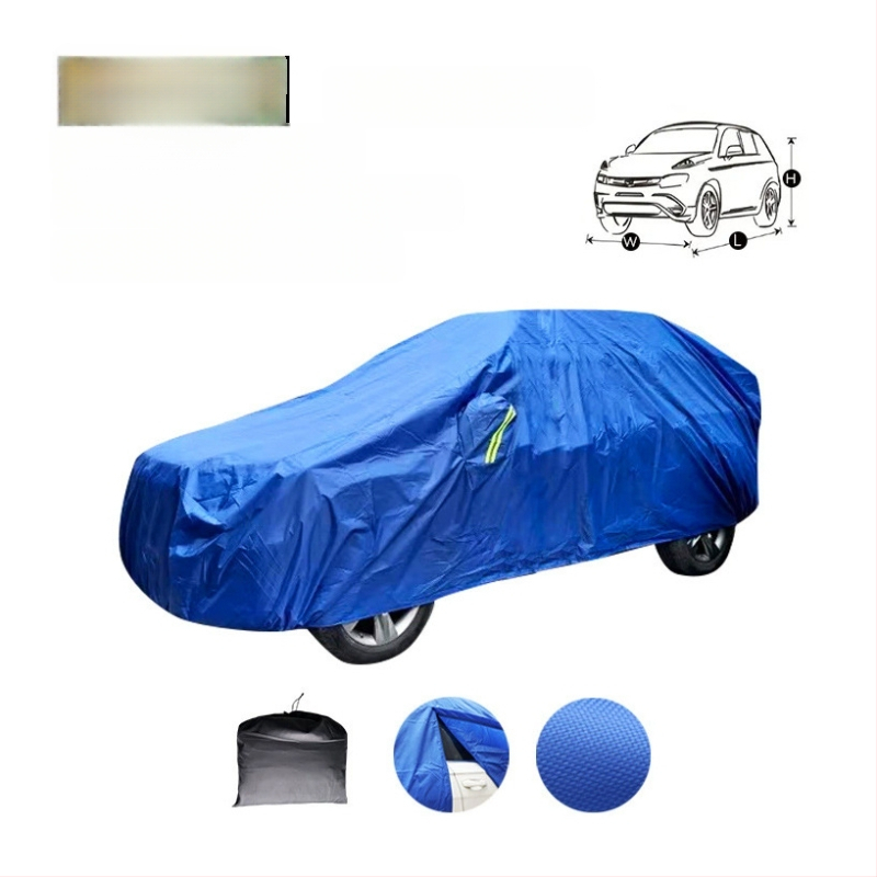 Izdrživi auto pokrivač od Oxford tkanine, potpuno pokrivanje štiti od prašine i kiše za garažu, pogodan za sedan i SUV