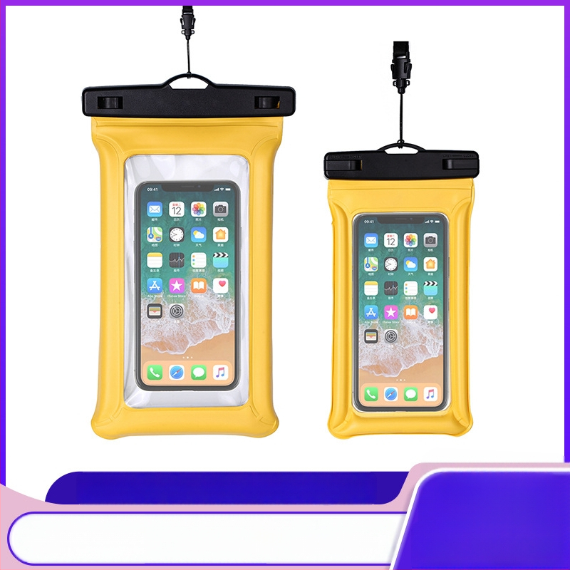 PVC velika vodootporna torbica za telefon s osjetnim zaslonom, zatvorena za plažu, plivanje i ronjenje