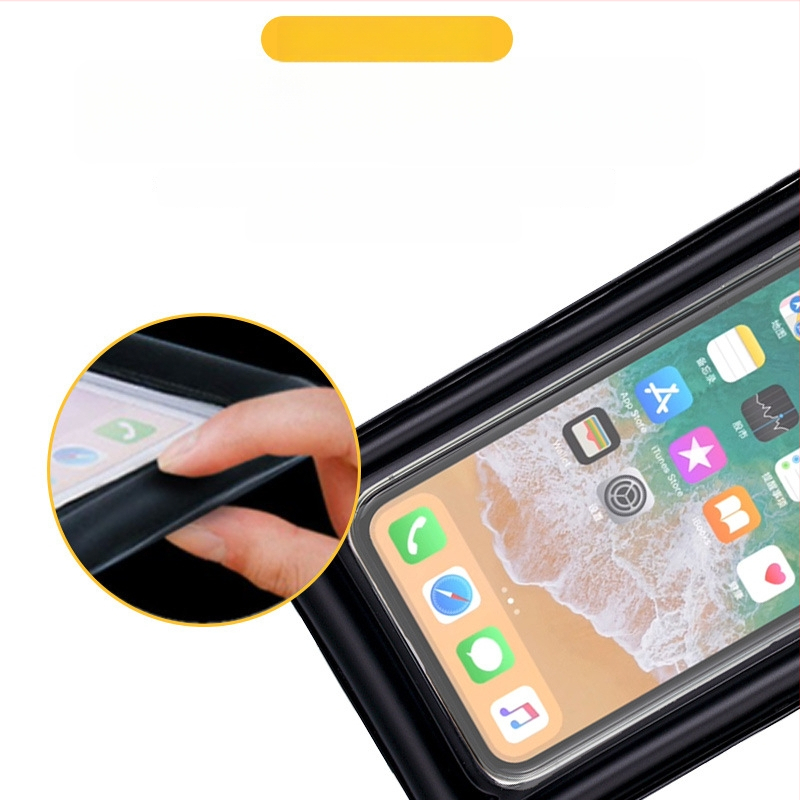 PVC velika vodootporna torbica za telefon s osjetnim zaslonom, zatvorena za plažu, plivanje i ronjenje