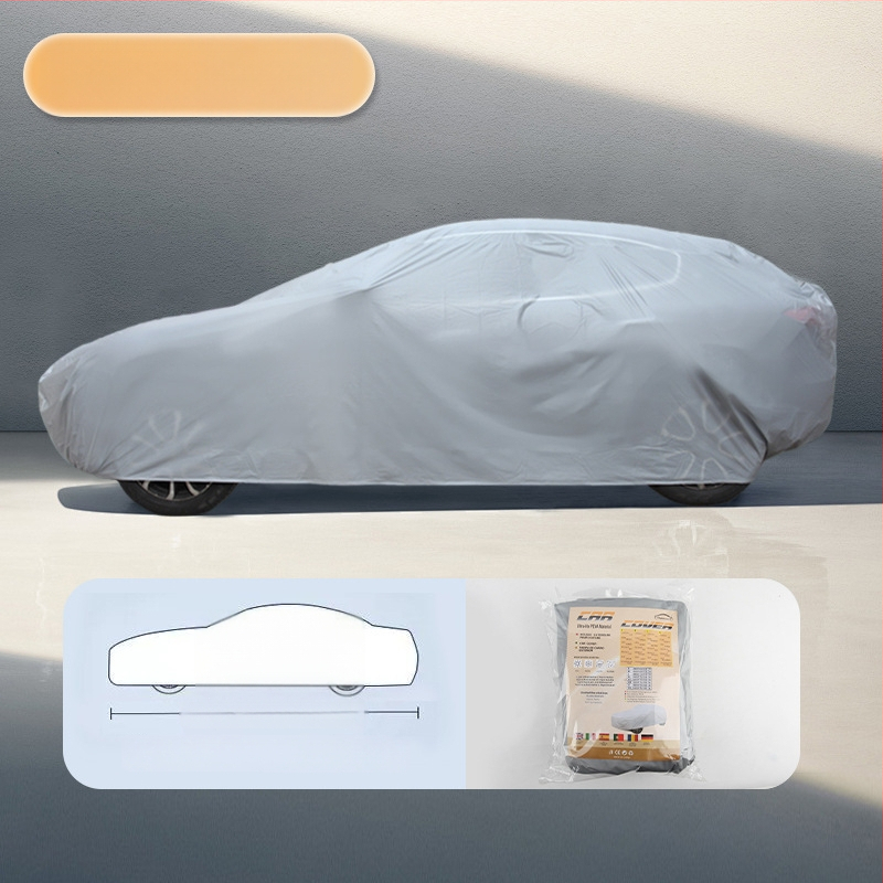 PEVA jednostruki navlaka za auto za cijelo vozilo — zaštita od sunca, toplinska izolacija, univerzalna prilagodba, vodootporna, zaštita od prašine, sunčano sjenilo