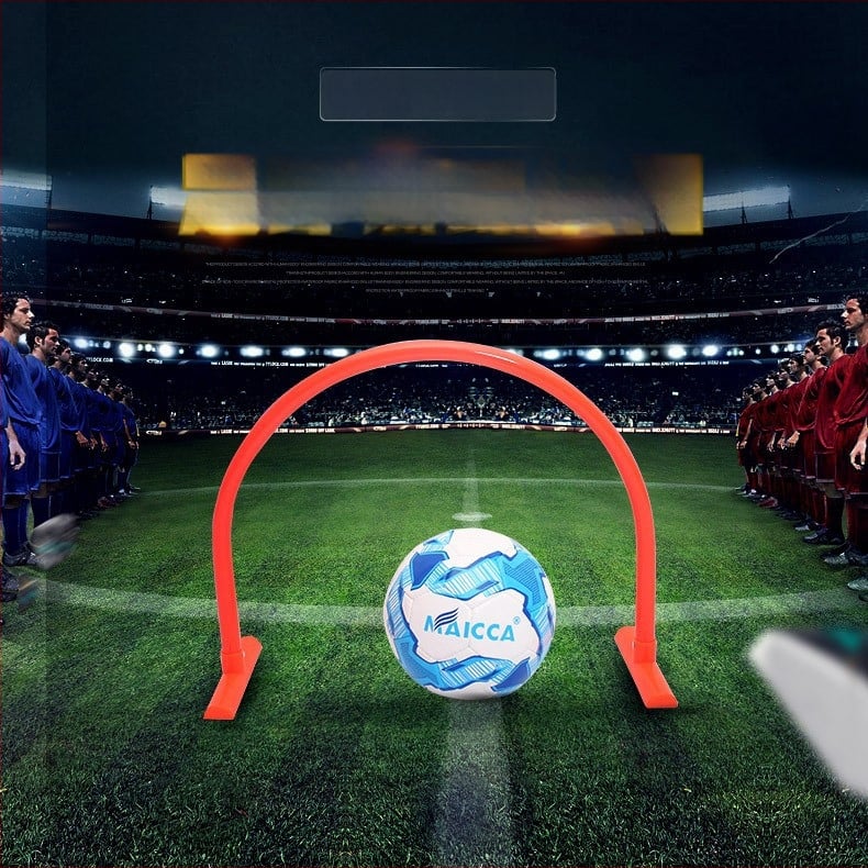 Trening set za fudbal – Mini golovi za kontrolu lopte i dribling, prepreke za odbojku